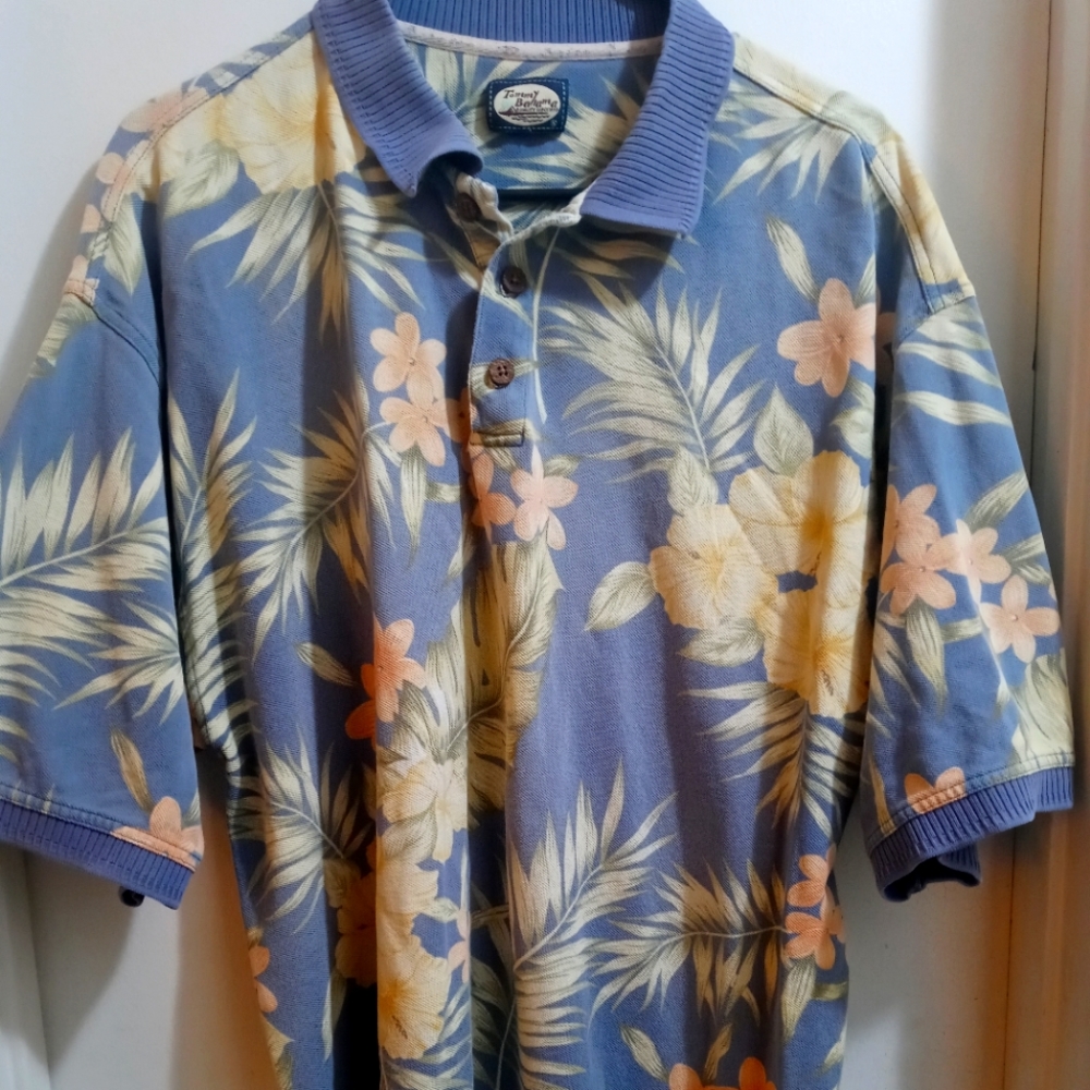 Tommy Bahama Hawaiian Polo Shirt
